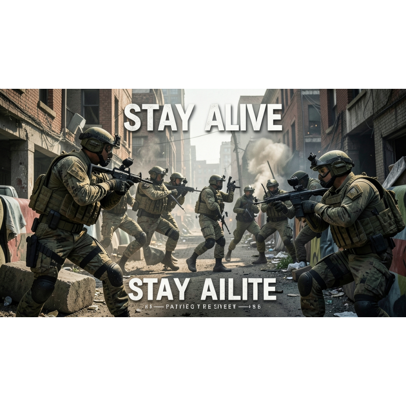 CQB турнир „Stay Alive" + игра „Mission Impossible 3"