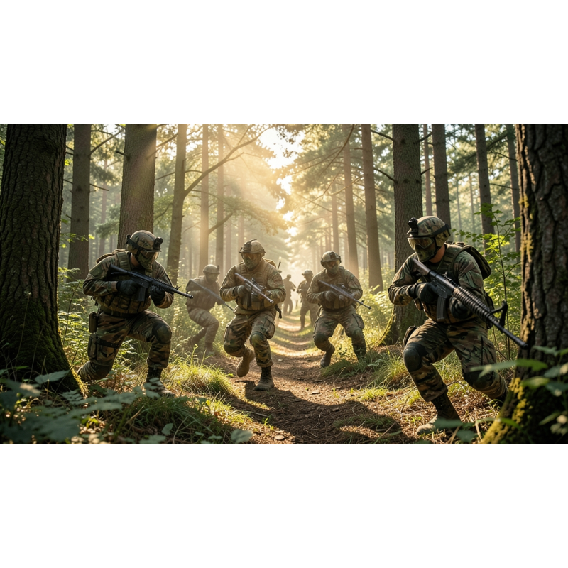 Dominicale Airsoft au Paintball de Morhange