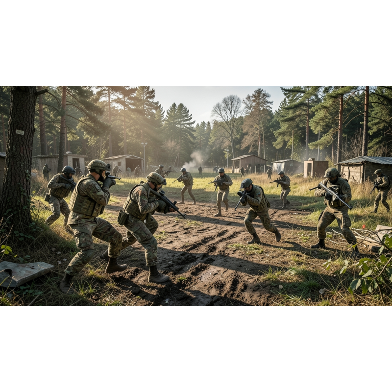 Partie d'airsoft du 2 août à Ferrière-la-Grande