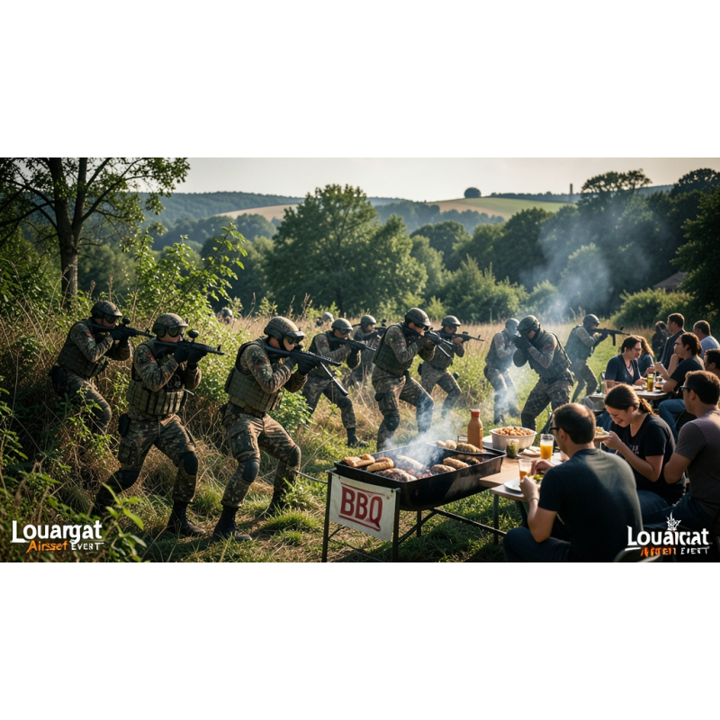 Barbecue Airsoft Kroustillants