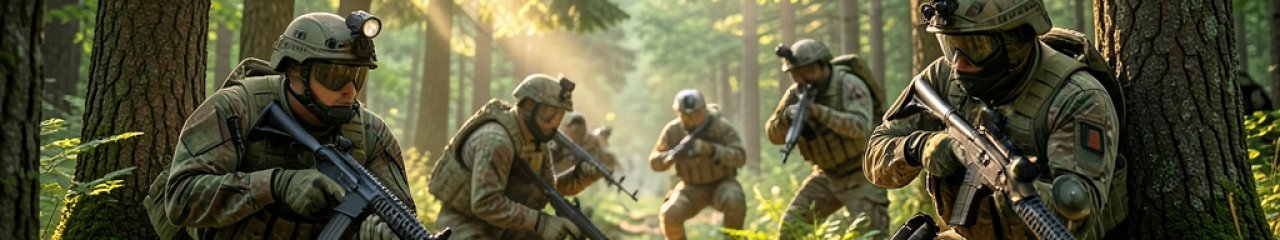 Partie d'airsoft chez les coin coins