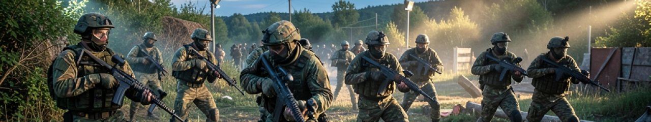 partie airsoft chez l'Infantry 44
