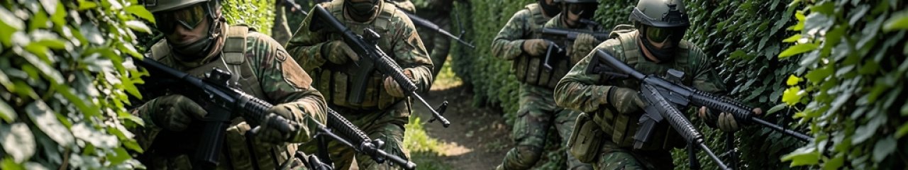 Partie d’airsoft au Labyrinthe