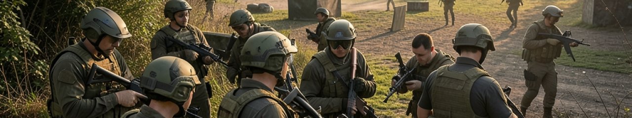 Partie airsoft chez l'Infantry 44