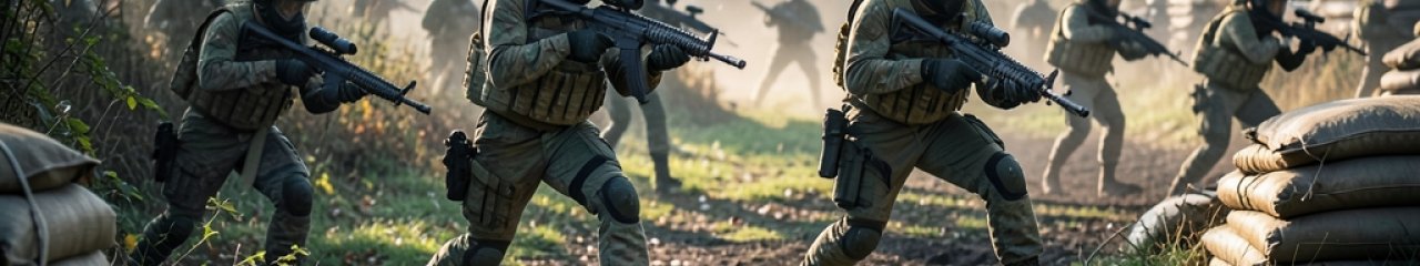 Partie airsoft chez L'Infantry 44