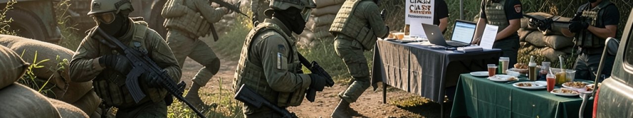 Partie d'Airsoft chez la CIA33