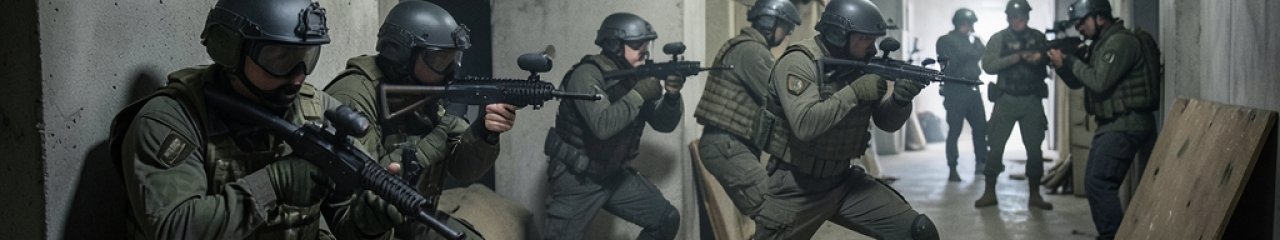 Training CQB une dernière fois au Shelter